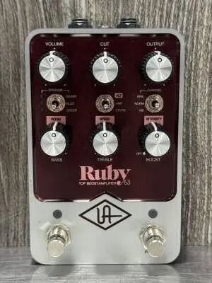 Universal Audio Ruby '63 Top Boost Amp Pedal